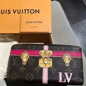 Louis Vuitton Summer Trunk Zippy Wallet